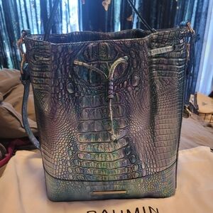 Brahmin Blue Topaz Handbag